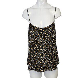 Reformation Womens Floral Camsiole Tank Top, Printed, Lightweight, Size S